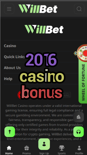 2016 Casino Bonus - Historical Bonus Offers-casinoorder.vip